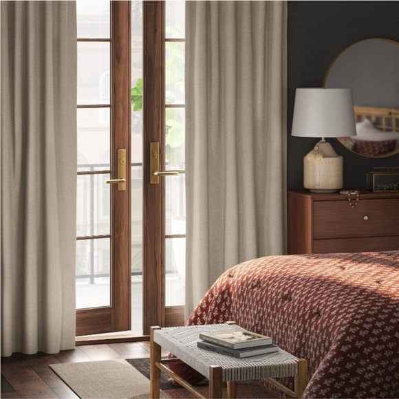 2-Pack Aruba Blackout Curtain Panels from Threshold™ NWT 50x84 - Picture 1 of 7